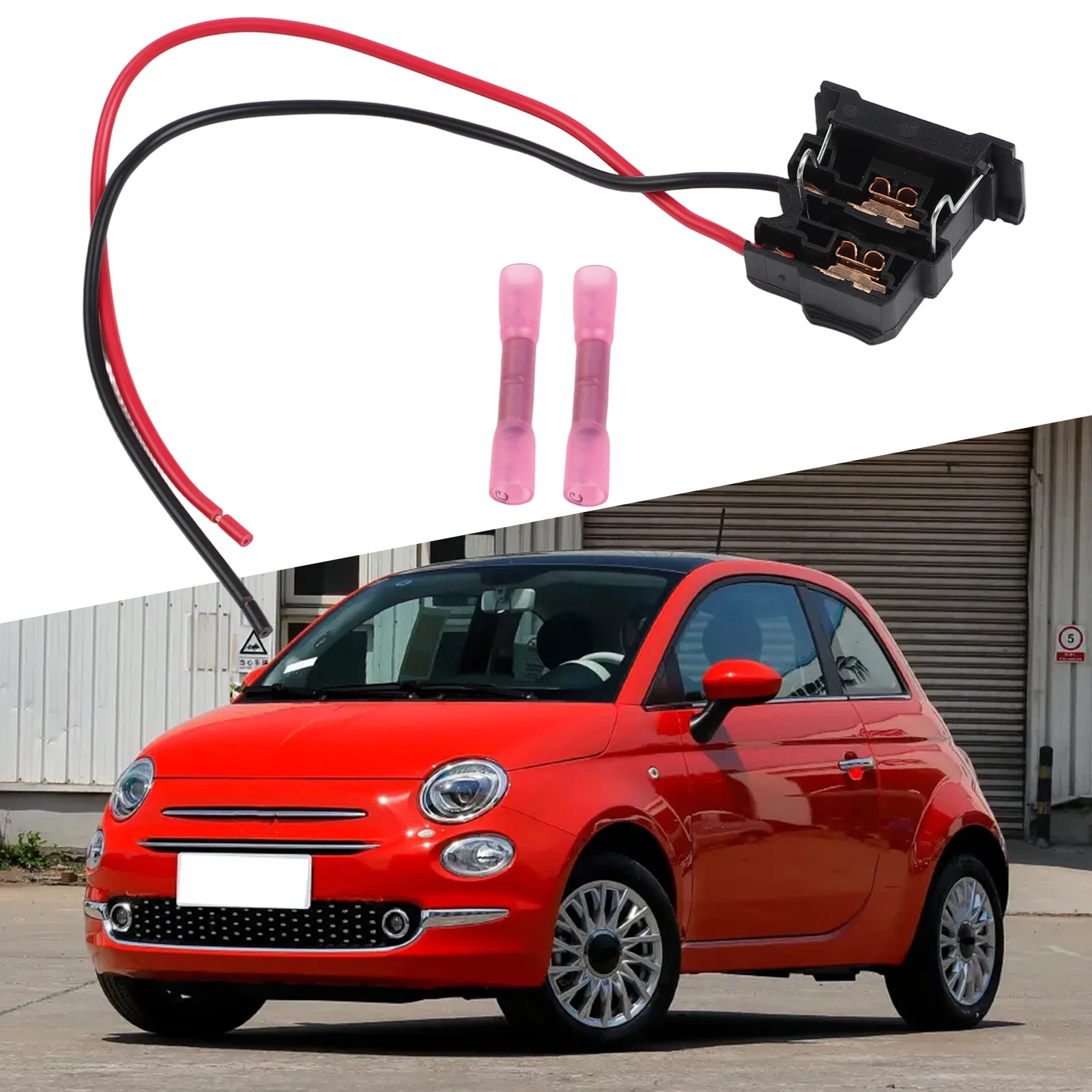 1 Stücke Auto Lampenfassung 51787491 51787492 Für H7 Halogenlampe Für Fiat 500 Für Abarth 595 Auto Halogenlampenfassung