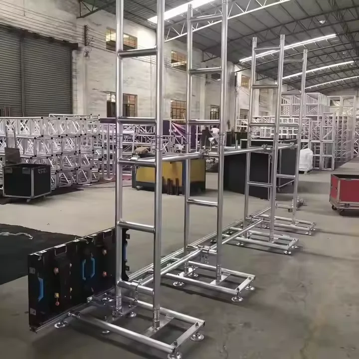 LED-Bildschirm Hintergrund Sockel Rahmen Aluminium Wand Boden Stützrahmen Image