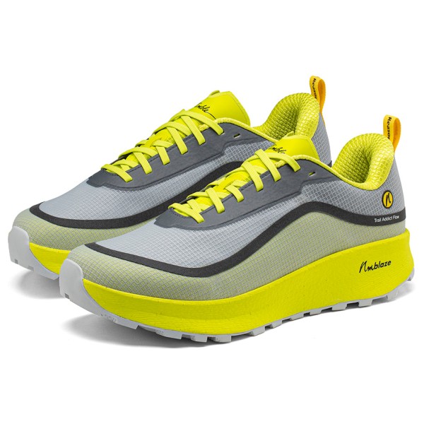 Joe Nimble - Women's Trail Addict Flow - Trailrunningschuhe 40,5 | EU 40,5 gelb/grau