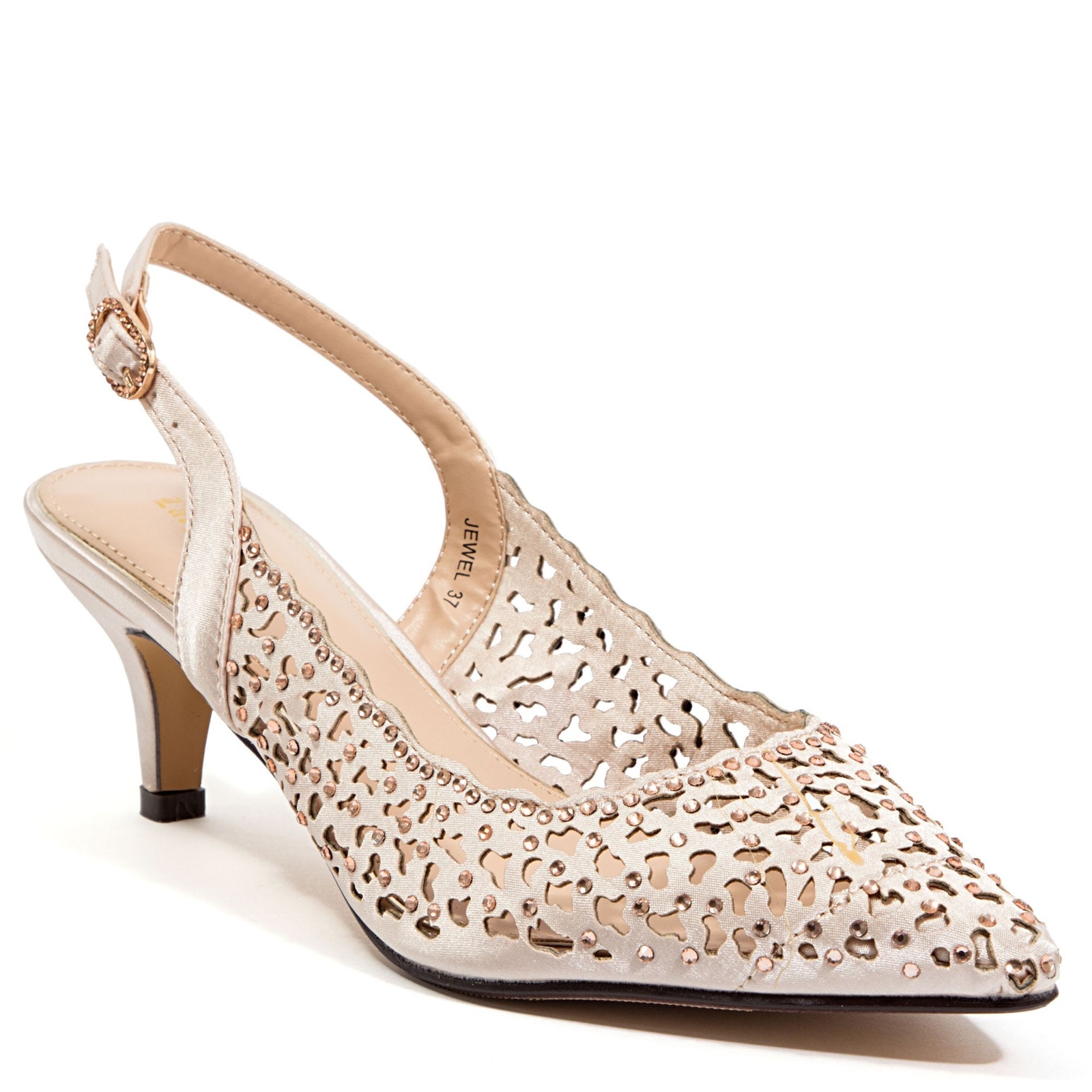 Lady Couture of NY Jewel - Womens EURO 41 Gold Pump Medium
