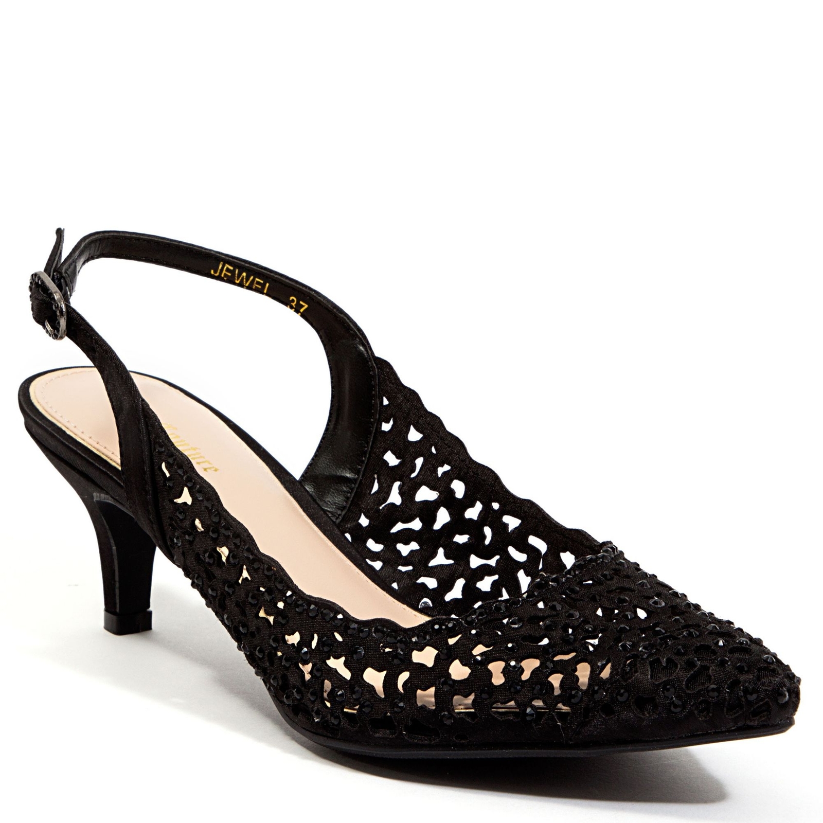 Lady Couture of NY Jewel - Womens EURO 35 Black Pump Medium
