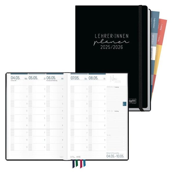 Häfft Verlag Lehrerkalender DIN A5 schwarz Image
