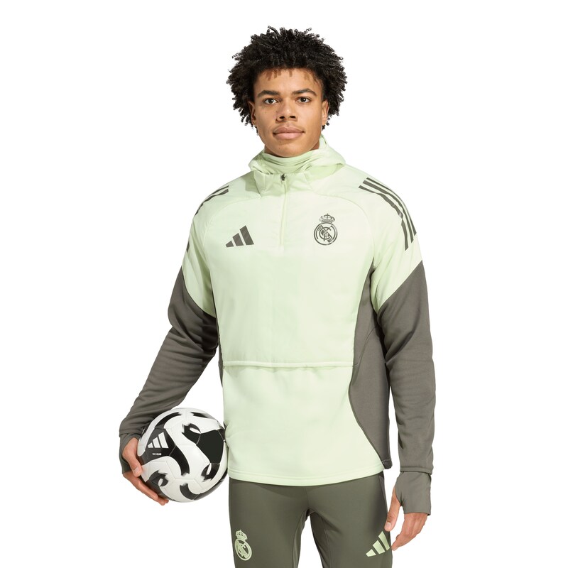 Real Madrid adidas Training Winteroberteil – Grün Image