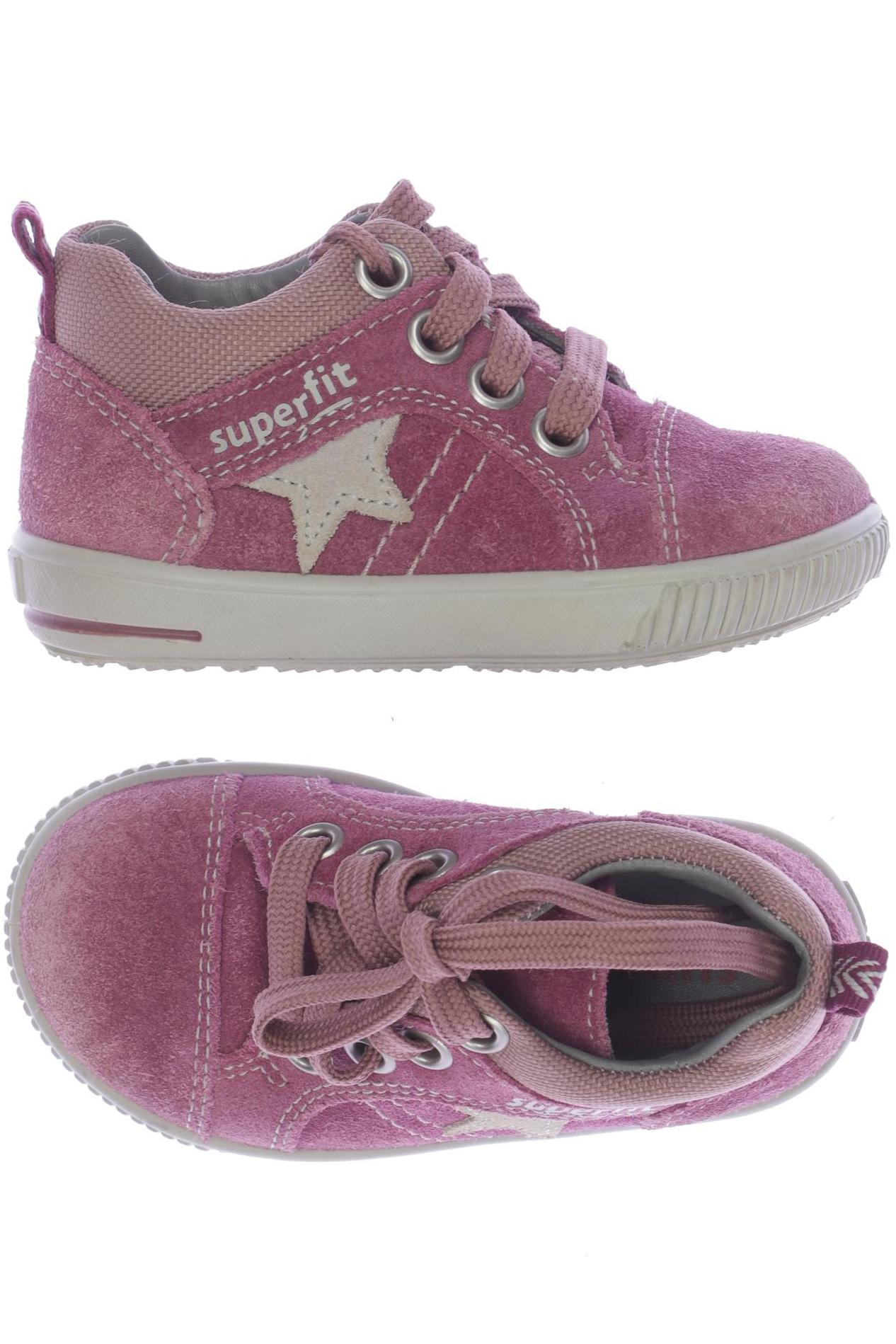 SuperFit Mädchen Kinderschuhe, Gr. 19, pink, Leder Image