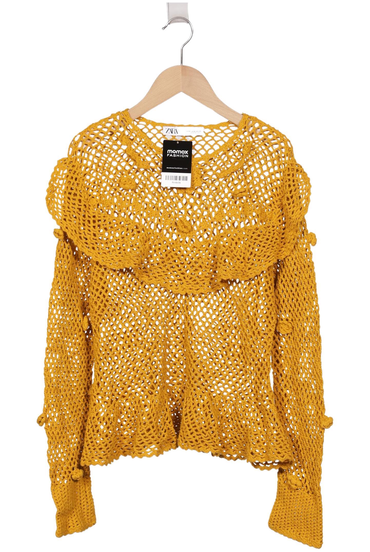 Zara Mädchen Pullover, Gr. 134, gelb, kein Etikett