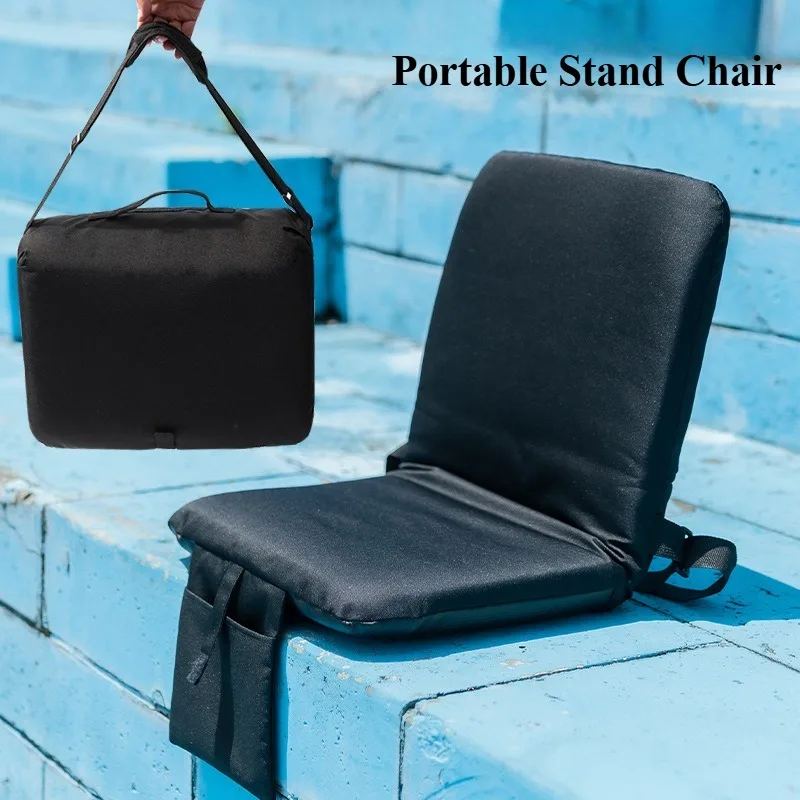 Einfacher Boden, klappbarer Rückenlehnenstuhl, Lounge-Stuhl, kleines Sofa, tragbarer Campingstuhl für den Außenbereich
