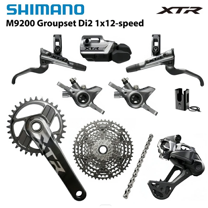 SHIMANO XTR M9200 Gruppe DI2 1X12 Geschwindigkeit SW-M9250 I-Spec EV BL BR M9200 Für MTB Mountainbike Original Zubehör Image