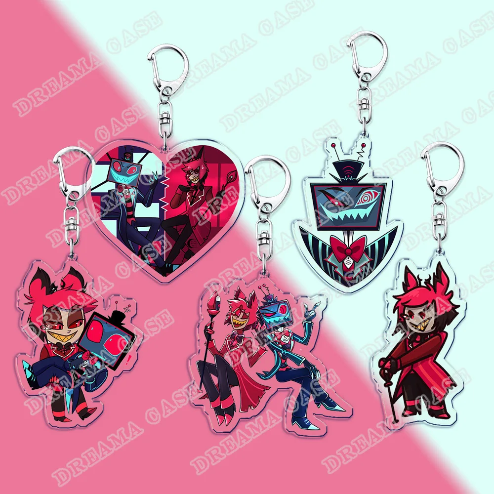 Radiostatischer Schlüsselanhänger Zubehör Taschenanhänger Spiel Schlüsselanhänger Schlüsselanhänger Schmuck Fans Freunde Geschenk Image