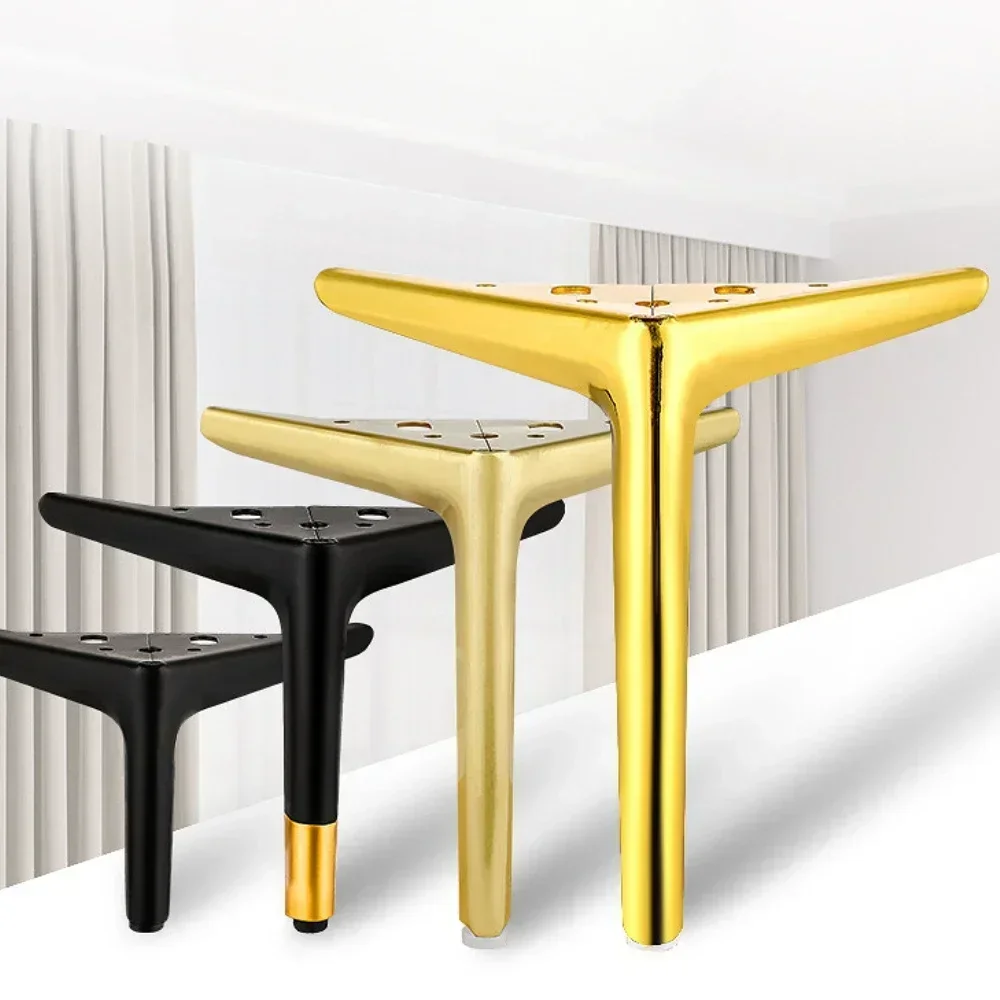 Pieds de meubles en métal 10-40cm, pieds de canapé, table utilisée pour soutenir les pieds de meuble TV, étagères de meubles, outils de décoration