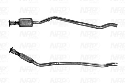 Nap Carparts Katalysator [Hersteller-Nr. CAK10928] für Chrysler Image