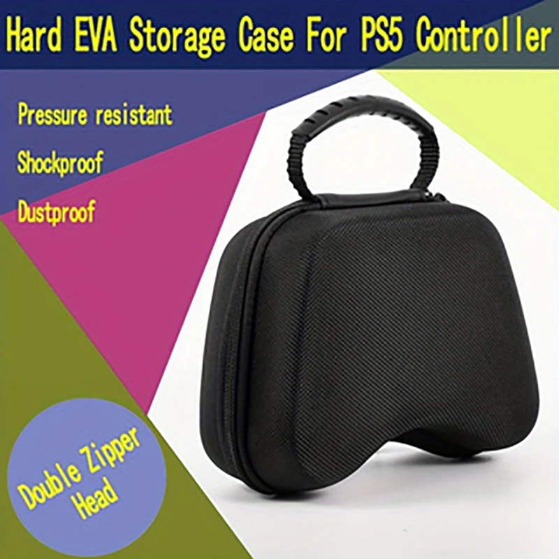 Portable Switch Pro gaming controller storage bag /Applicable models:PS5 / Xbox Series x / Xbox Series S/ EVA hard shell handbag