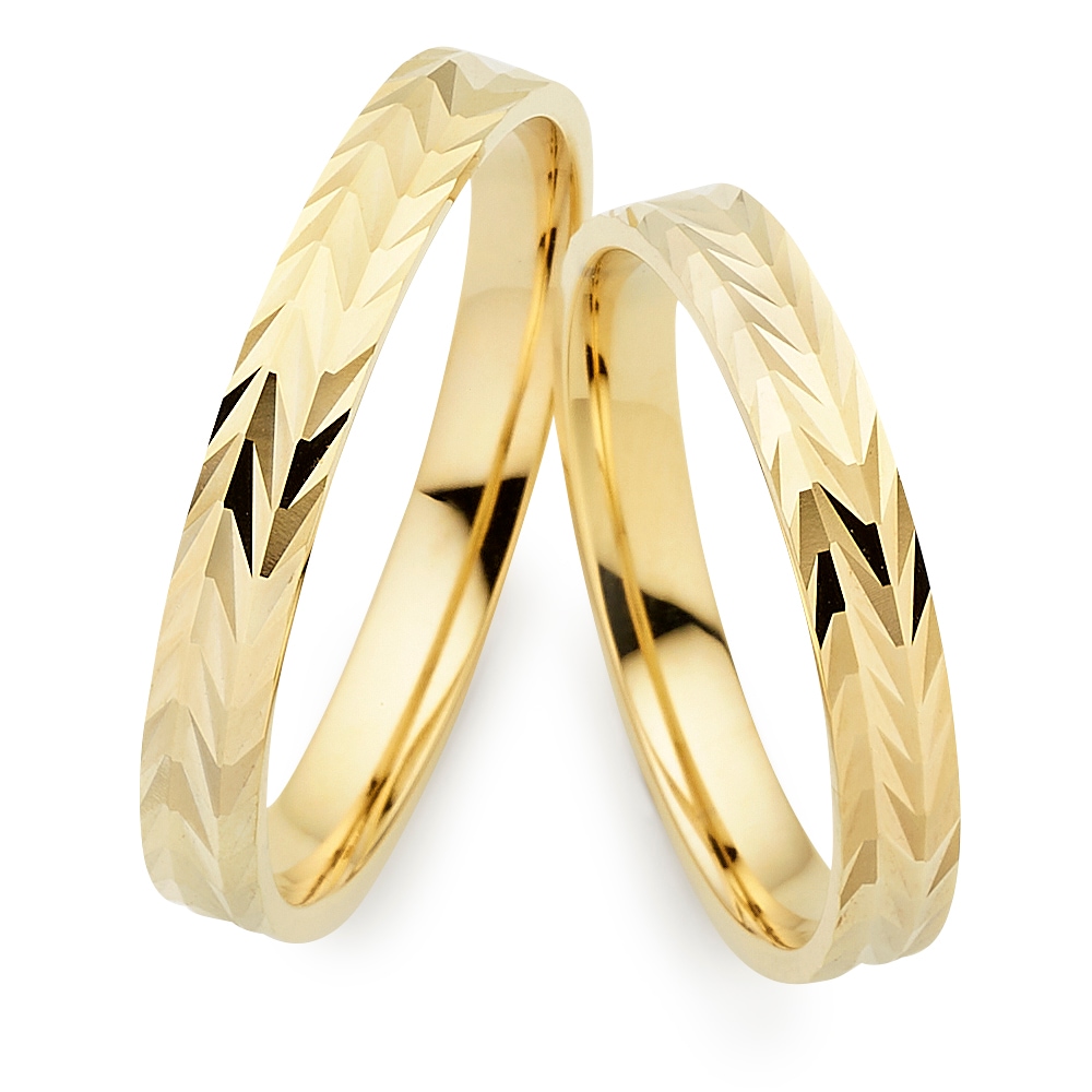 Trauring PHÖNIX "Schmuck, Partnerring, Ehering, Verlobungsring, Freundschaftsring" Gr. 54, gelbgoldfarben, Fingerringe, 54, Silber 925 (Sterlingsilber), 4mm, Made in Germany Image