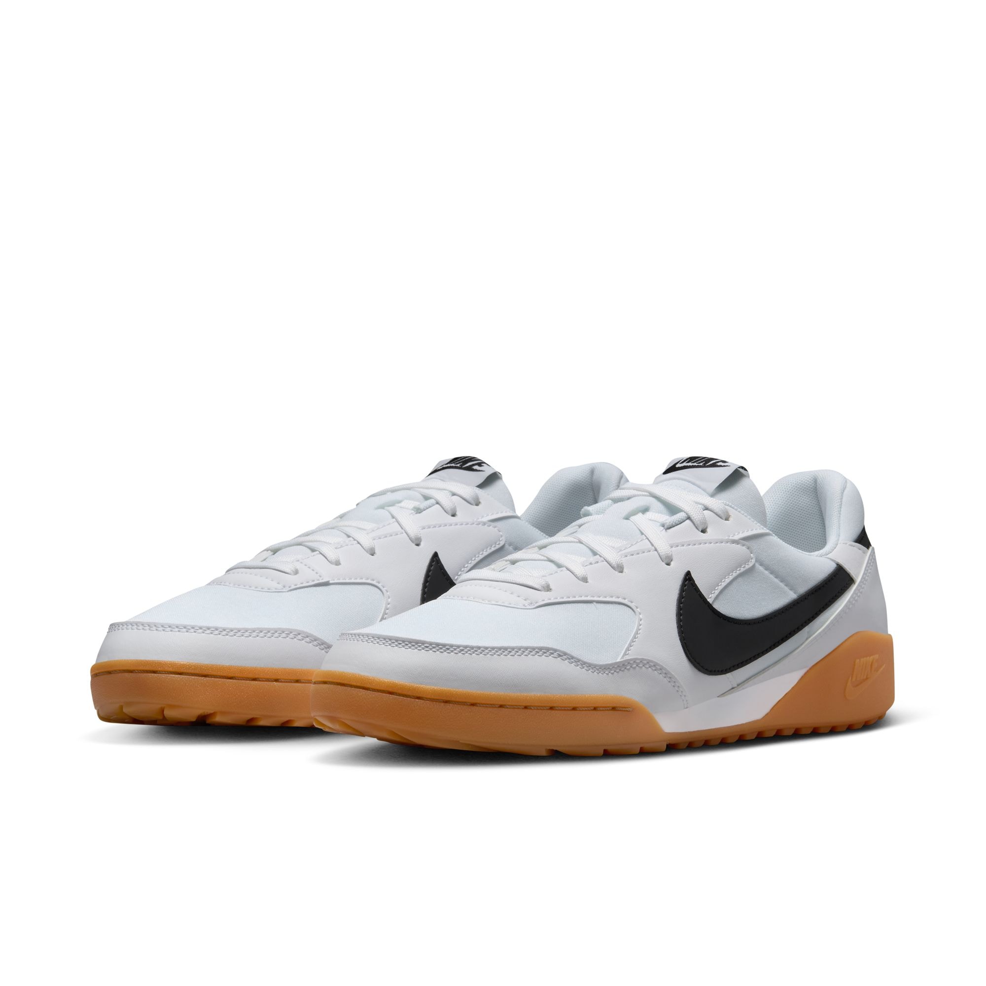 Sneaker NIKE SPORTSWEAR "TERRA MANTA", Herren, Gr. 47, weiß, schwarz, gum light braun, Synthetik, Textil, Schuhe Sneaker
