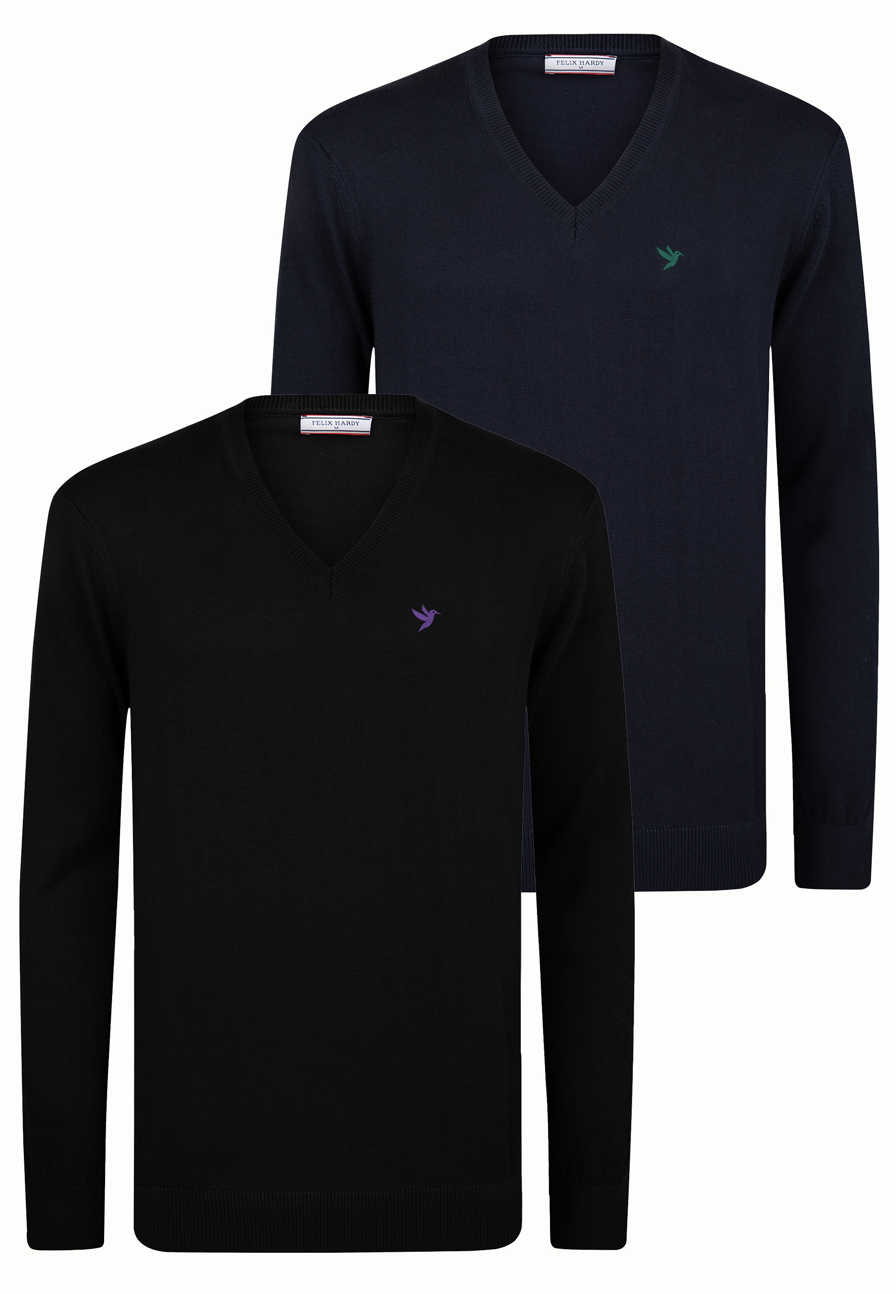 Pullover Pullover Mit V-Ausschnitt 2Er-Pack Image