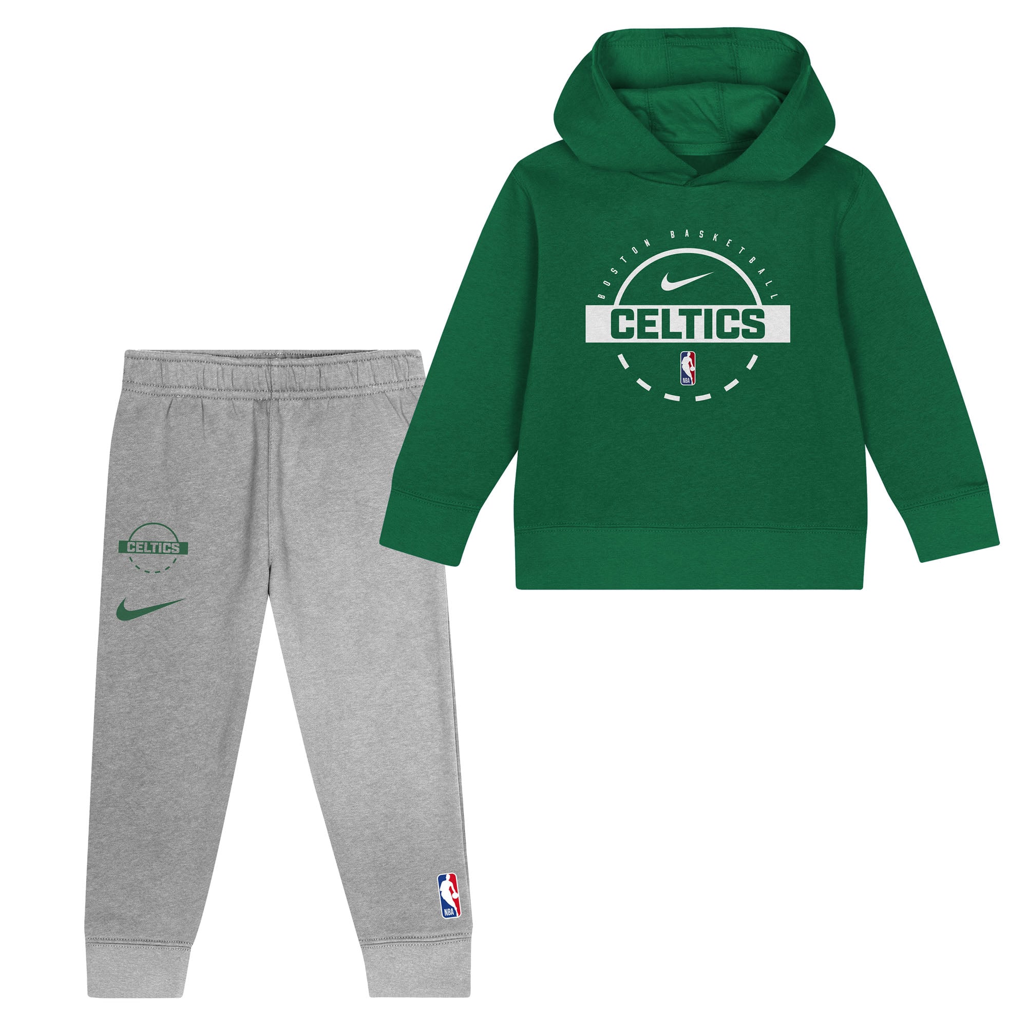 Ensemble polaire Nike avec logo de l'équipe des Celtics de Boston - Enfant - unisexe Taille: 2T