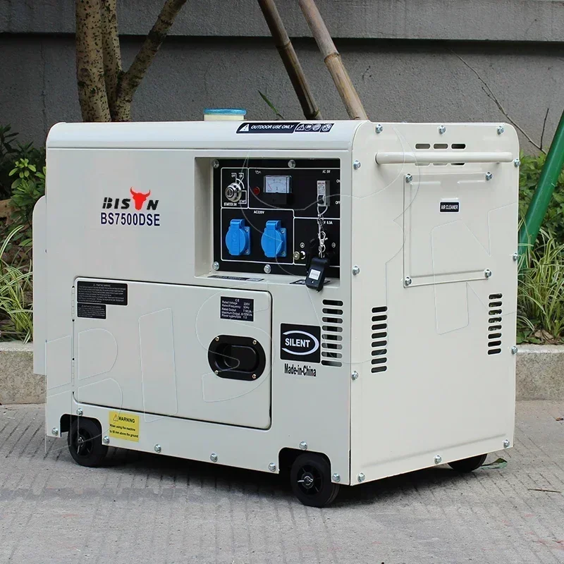3 kW, 5 kW, 6 kW, 6,5 kW 220 V tragbare leise Dieselgeneratorsätze Image