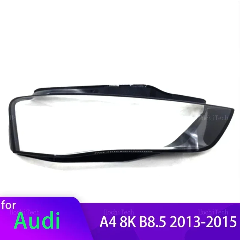 Transparentes Gehäuse Frontscheinwerfer Linsenschale Glas Lampenabdeckung Scheinwerferabdeckung für Audi A4 8K B8.5 2013 2014 2015 Image