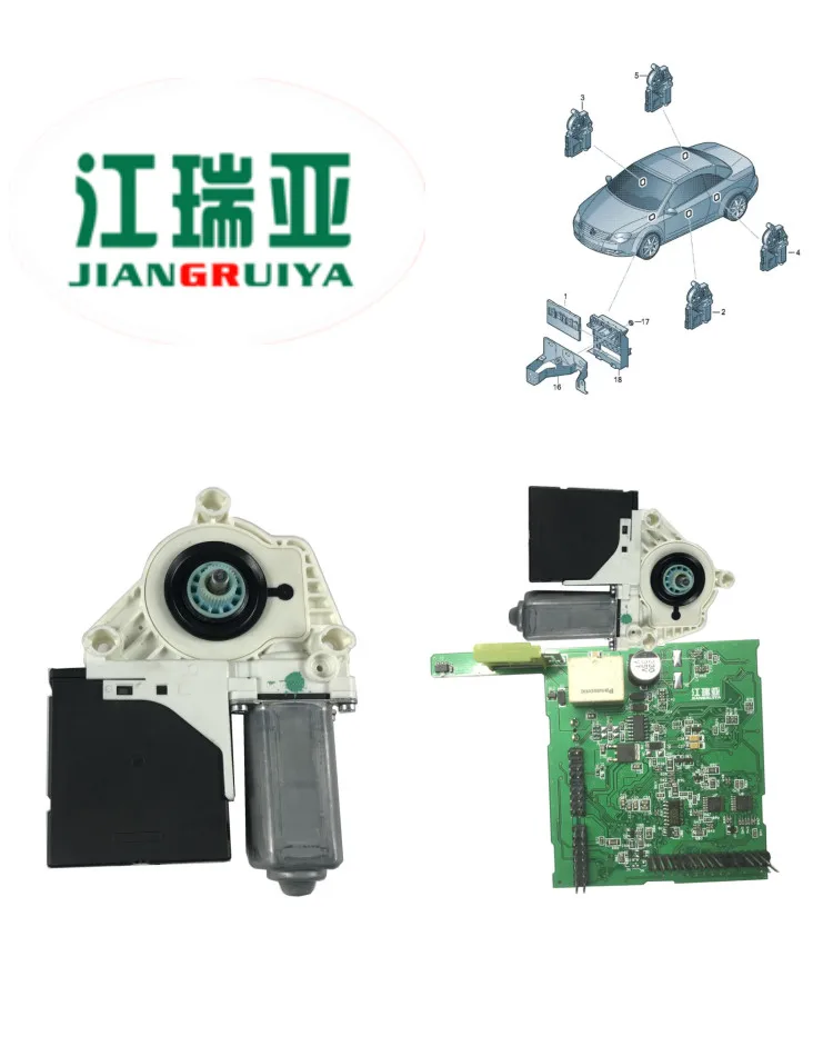 Neuer V-VW auto fenster motor golf fenster regler 5 k0959793a 5 k0959792a 5 k0959701j 5 k0959702j 5 k0959701e 5 k0959702e 5 k0959701 702 Image