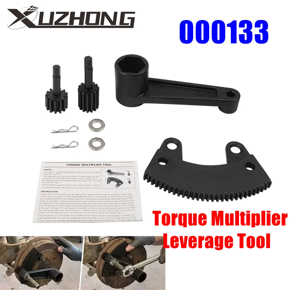 000133 Drehmomentvervielfacher-Werkzeugsatz für klassischen VW Bug/Volkswagen Beetle. Entfernen Sie installieren Sie 36 mm Achsmutter und Schwungradverschraubungsmutter Image