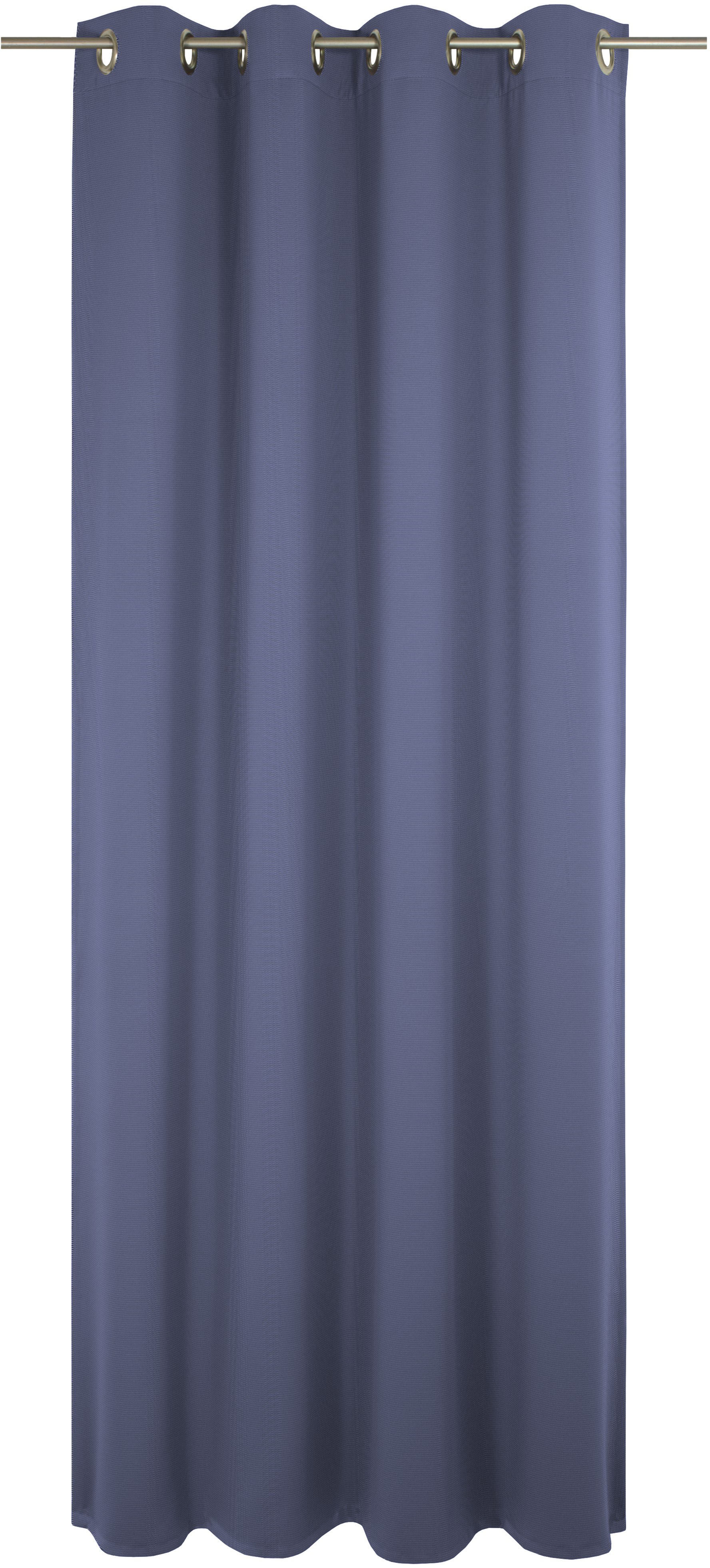 Vorhang ADAM "Uni Collection", blau (royalblau), B:142cm H:335cm, Baumwolle (Bio-Baumwolle), Gardinen, Blickdichter aus 100% Bio-Baumwolle Image