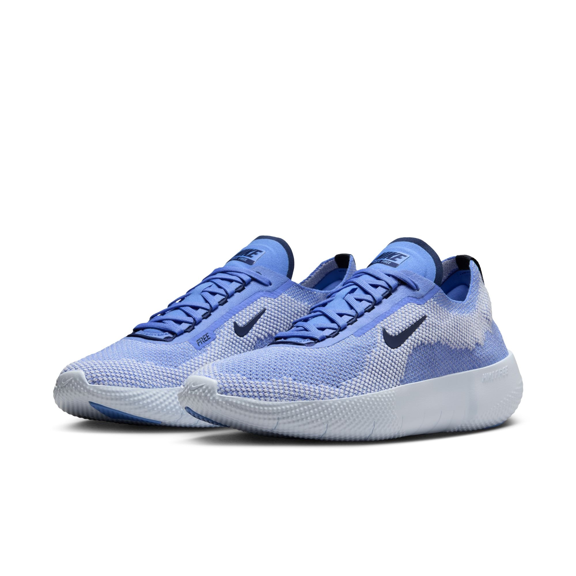 Trainingsschuh NIKE "FREE 2025", Herren, Gr. 45, polar, midnight navy, blau tint, ghost, Textil, Schuhe