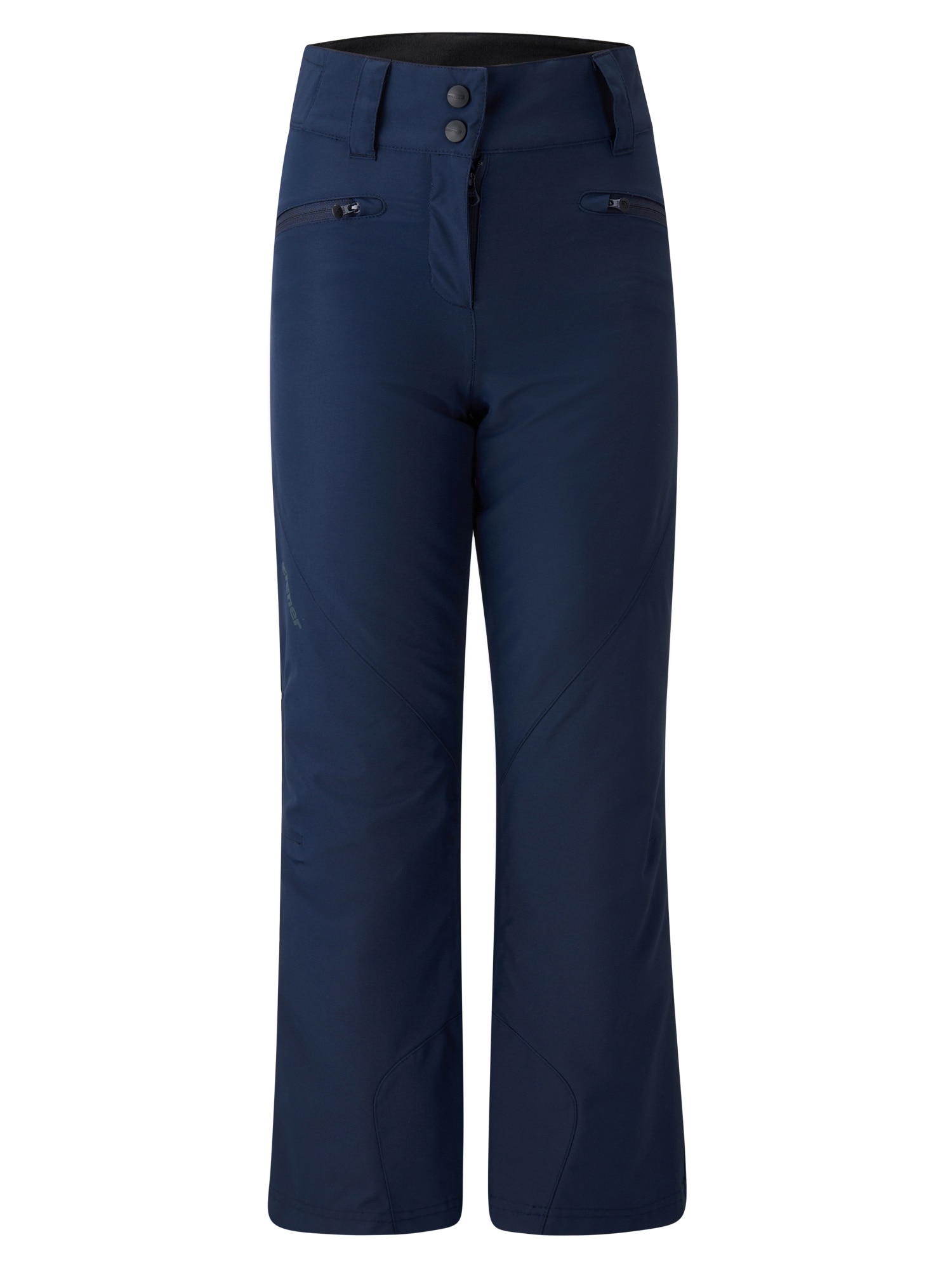 Skihose ZIENER "ALIN-Z pants junior", Kinder, Gr. 152, EURO-Größen, schwarz navy, Obermaterial: 100% Polyester; Futter: 100% Polyamid; Wattierung: 100% Polyester, Hosen Image