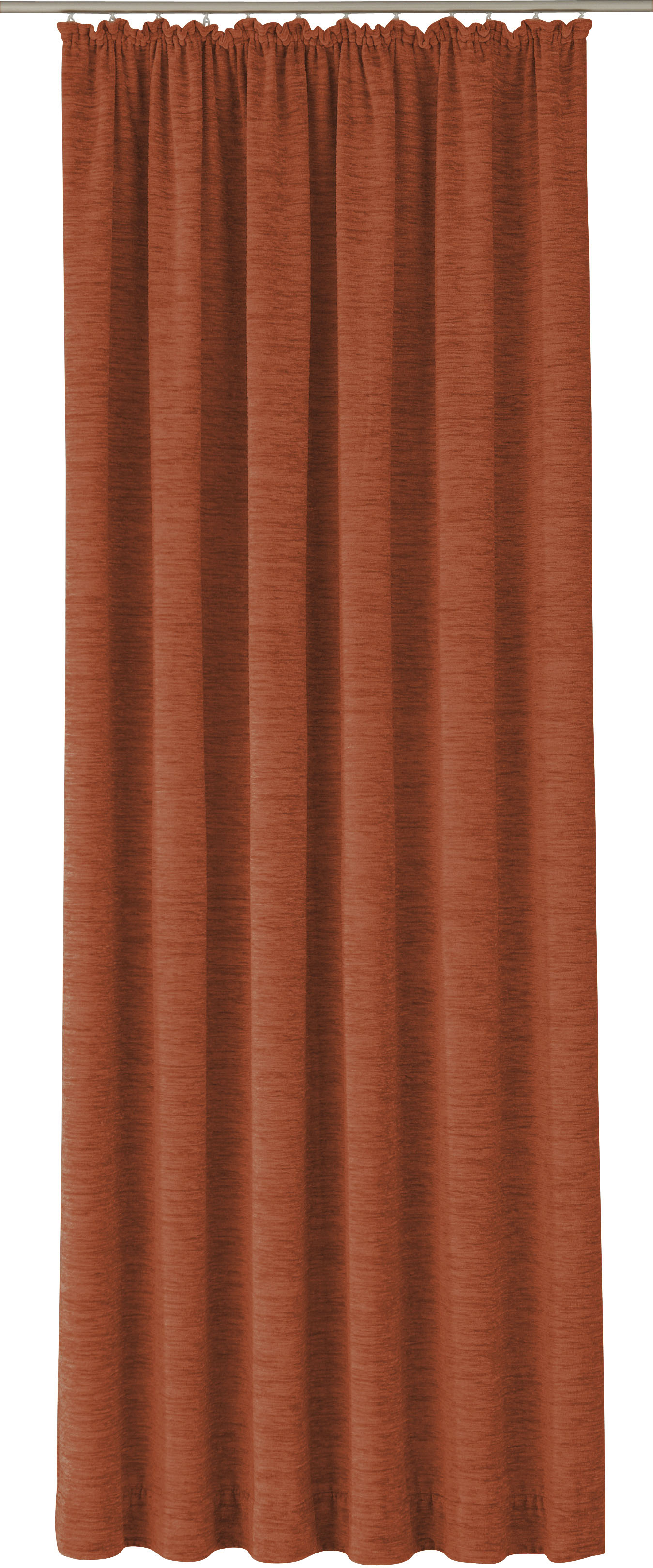 Vorhang WIRTH "Trondheim B", braun (rost), B:132cm H:235cm, Polyacryl, Gardinen, nach Maß Image