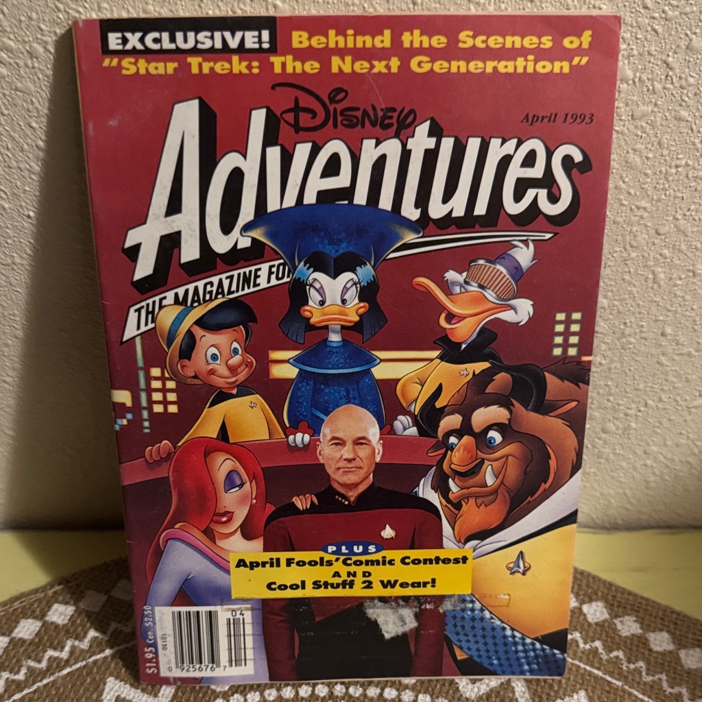 Disney Other | Disney Adventures Magazine April 1993 | Color: Blue/Red | Size: Os
