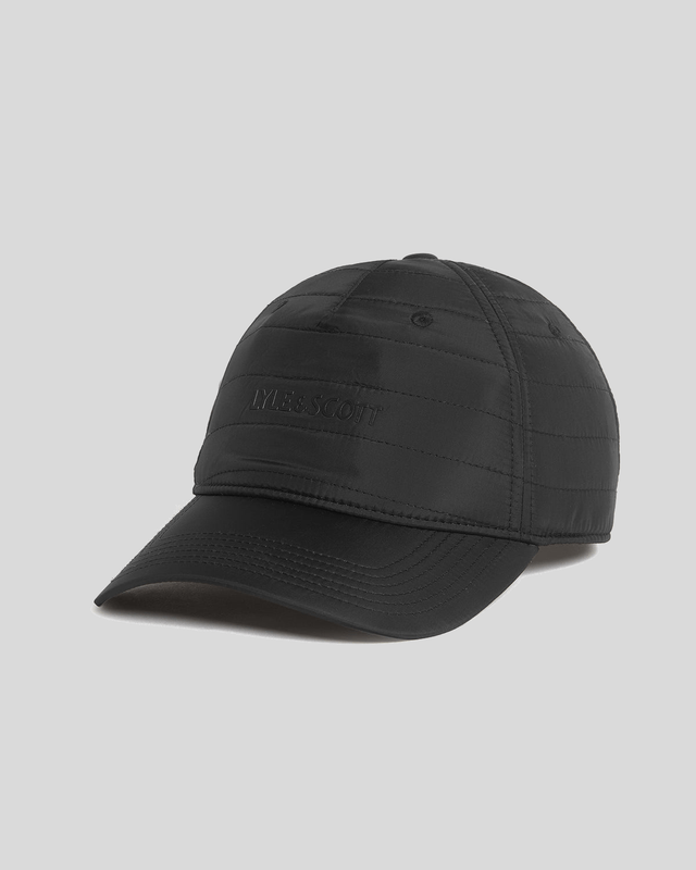 Lyle & Scott Gepolsterte Baseballkappe - Schwarz Image