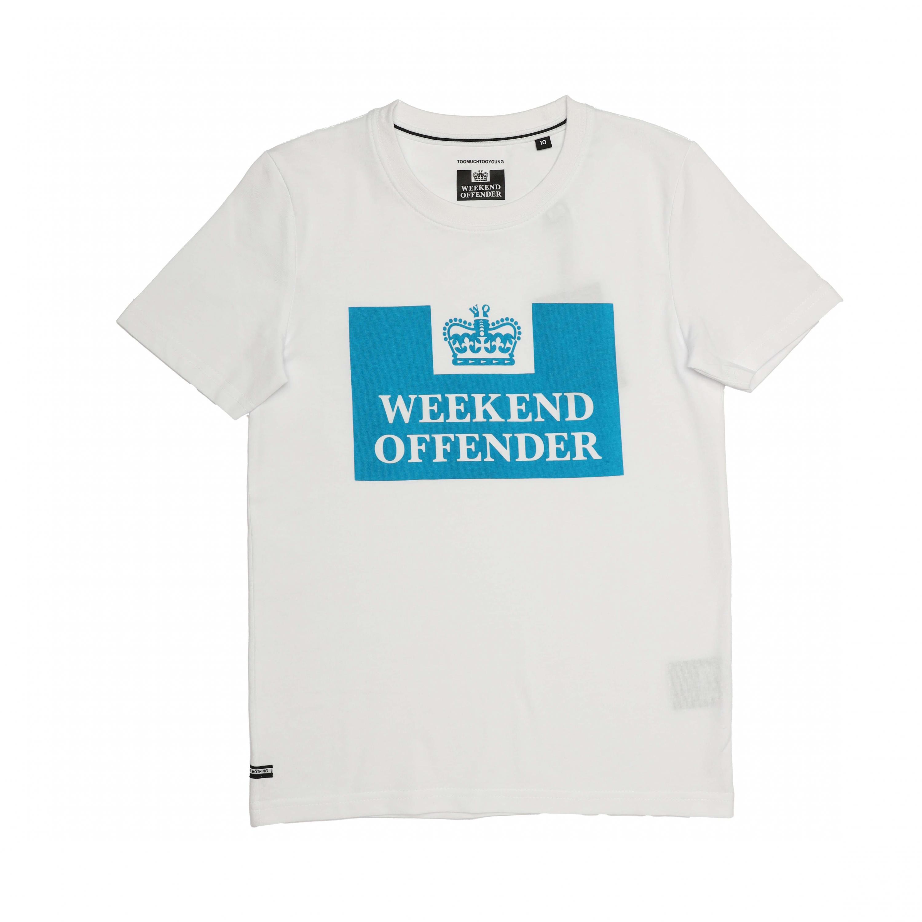 Weekend Offender Kinder McMoney T-Shirt (Weiß) Image