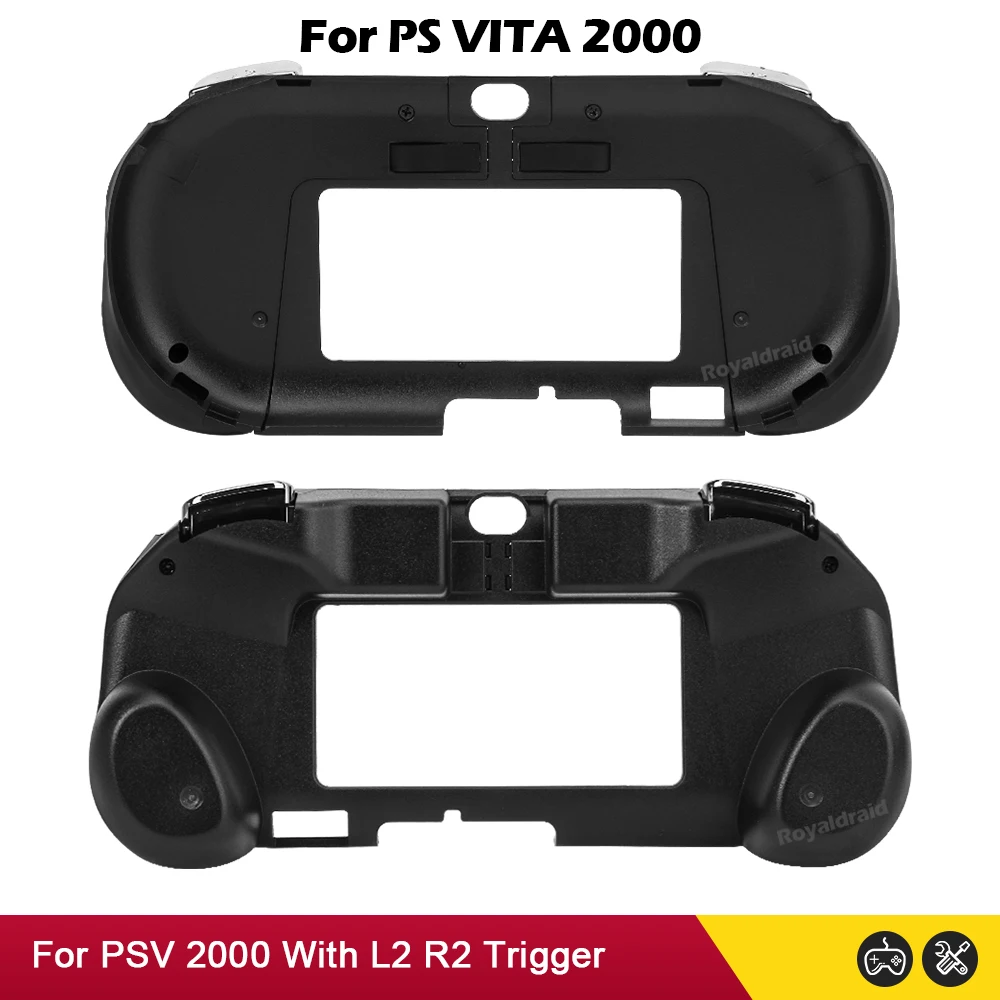 Coque de protection pour manette de jeu avec bouton de certes Inj Inter, manette de jeu mince, poignée, support, accessoires de jeu, PS 660, A 2000, PSV 2000