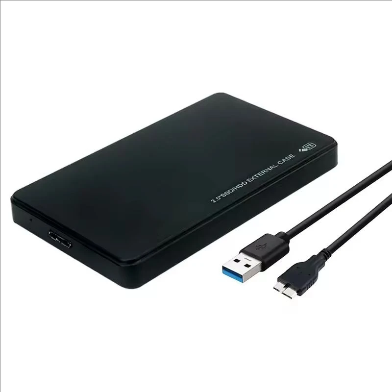 Custodia per disco rigido portatile esterno USB 3.0 Porta seriale SATA a stato solido SSD meccanico da 2,5 pollici, senza strumento per viti