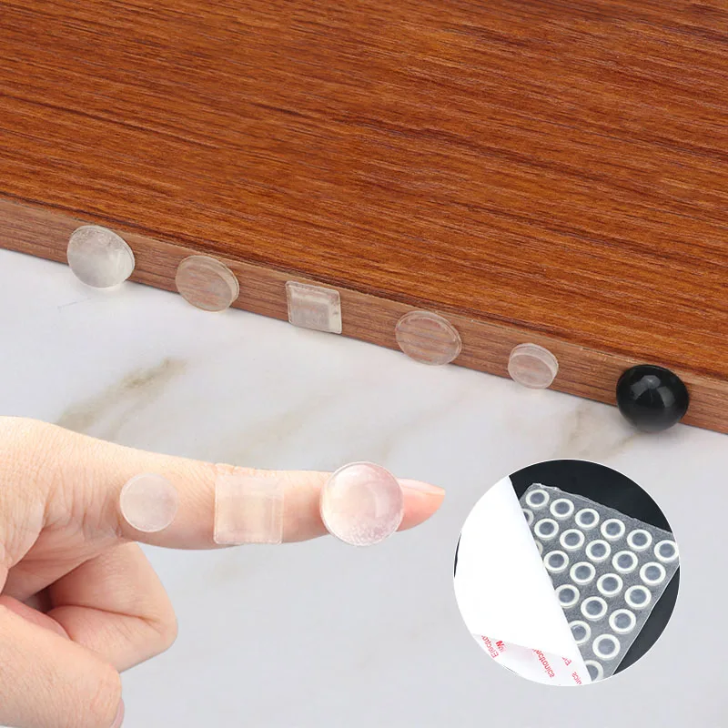 Türgriff Krippen Stoßstange Stopper Mute Aufkleber Möbel Pads/Selbstklebende Silikon Tür Stopper Wand Schalldämpfer Pads