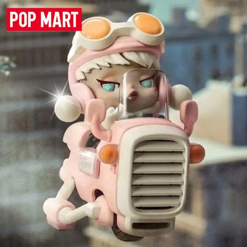 POP MART SKULLPANDA Laid Back Tomorrow Series Blind Box Mystery Box Guess Bag Spielzeug Puppe Niedliche Anime-Figur Desktop-Ornamente