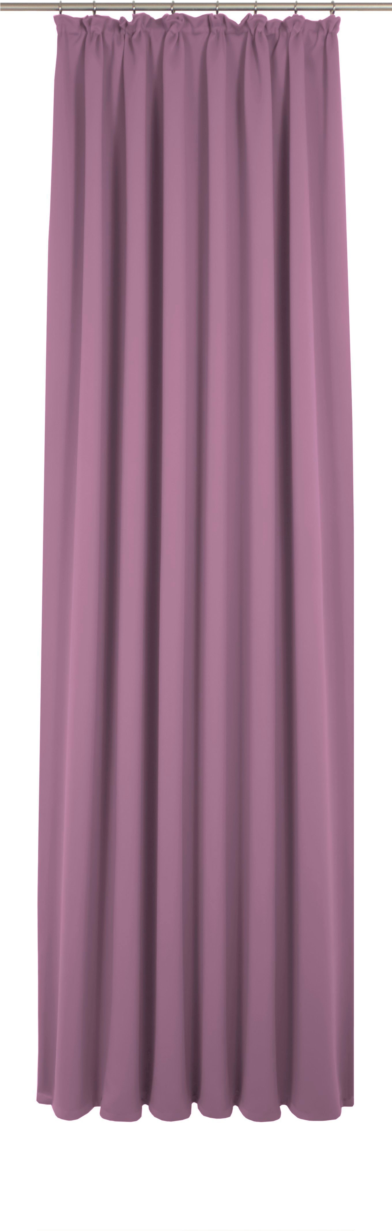 Vorhang WIRTH "Newbury", lila (flieder), B:130cm H:345cm, Baumwolle, Polyester, Gardinen, nach Maß Image