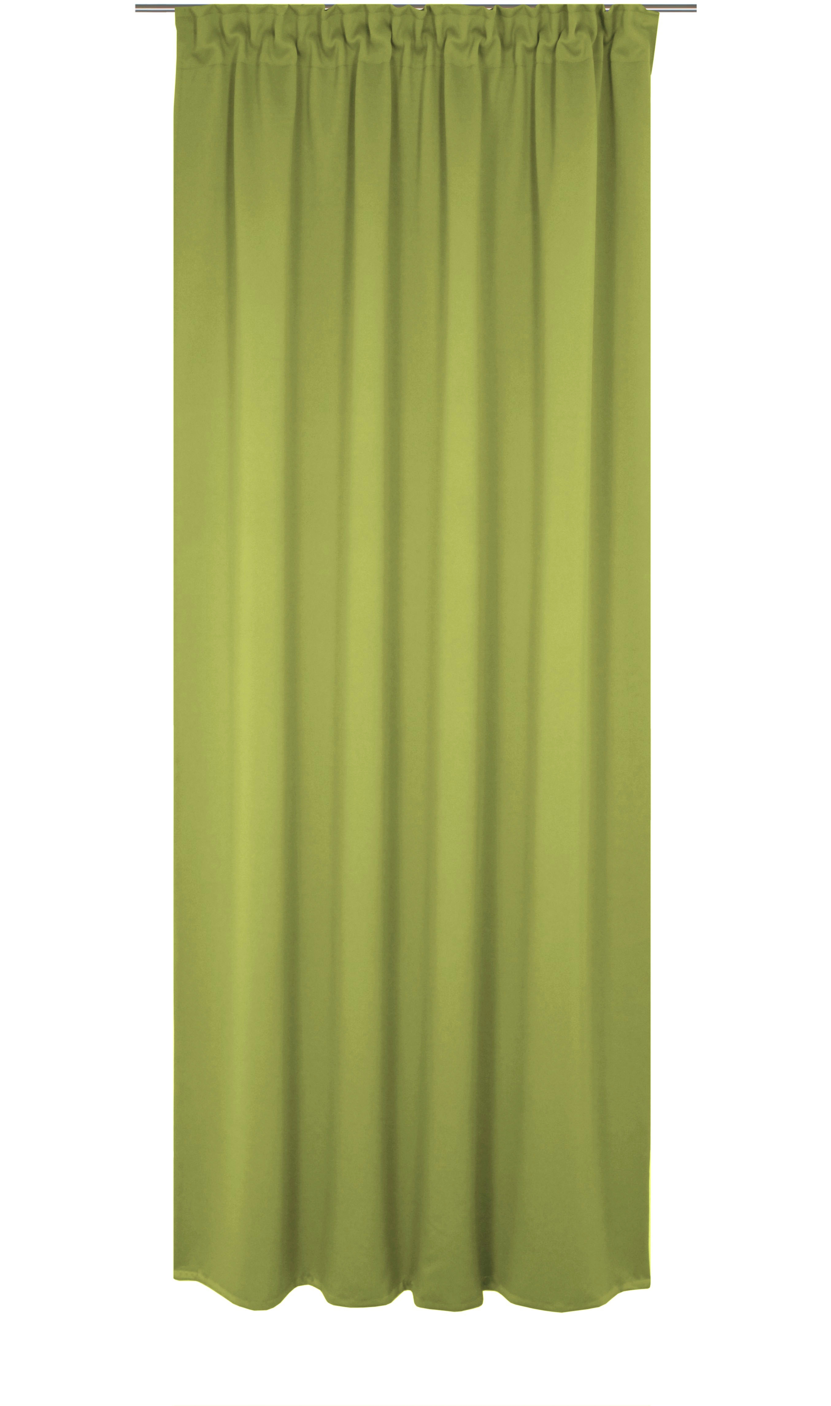 Vorhang WIRTH "Newbury", grün, B:130cm H:325cm, Baumwolle, Polyester, Gardinen, nach Maß Image