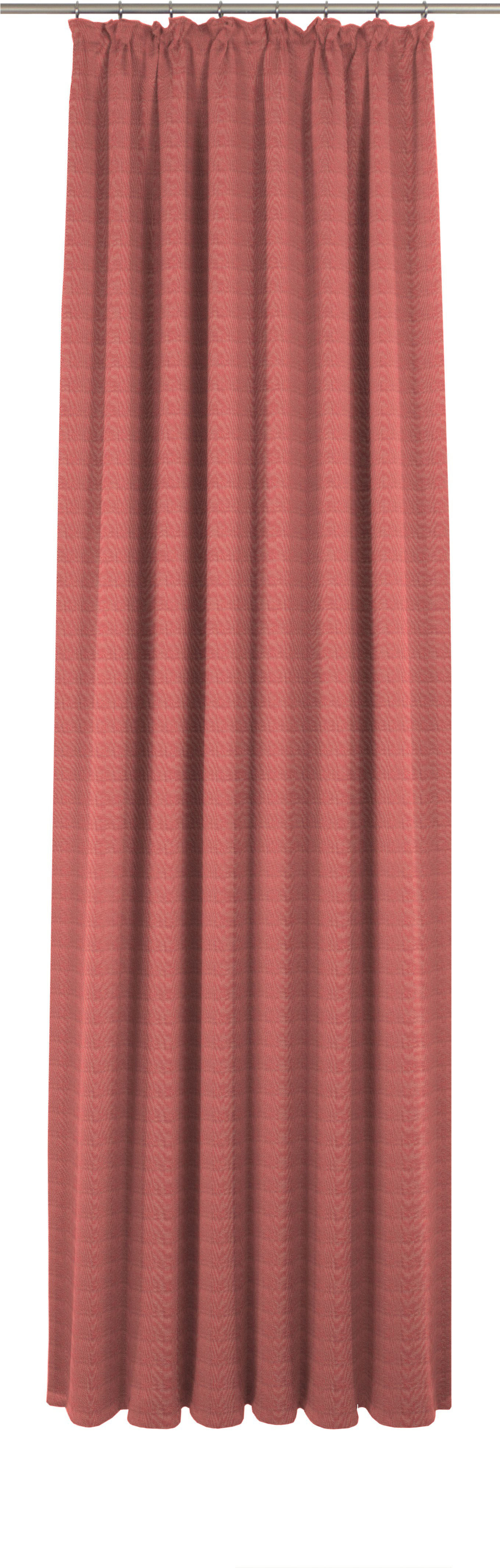 Vorhang ADAM "Uni Collection light", rot, B:142cm H:215cm, Baumwolle (Bio-Baumwolle), Gardinen, aus 100% Bio-Baumwolle Image
