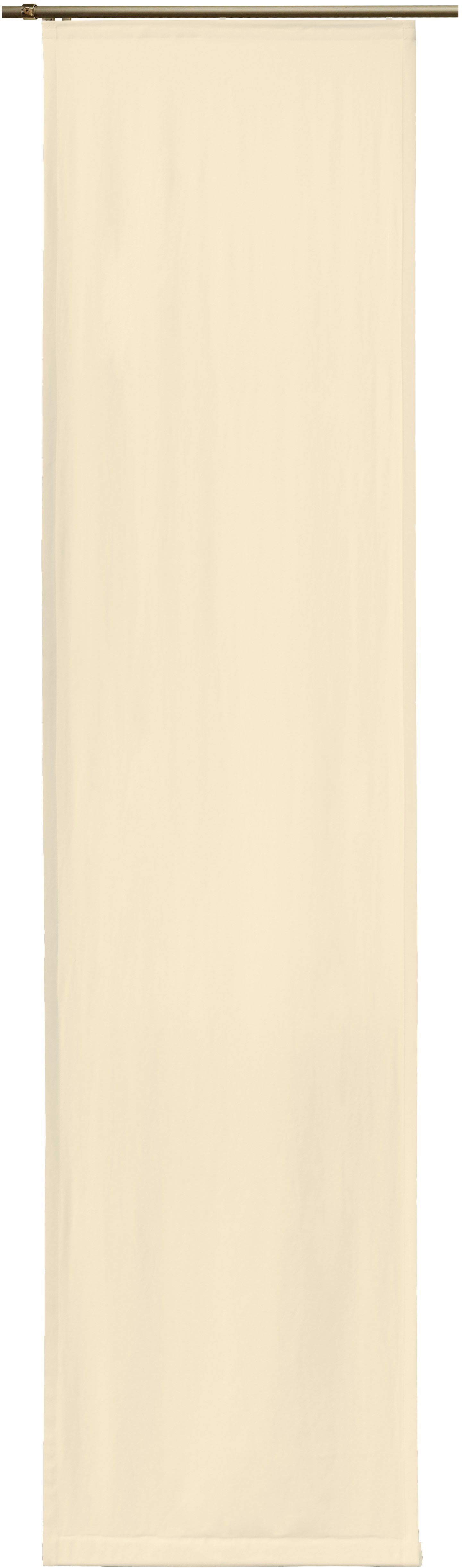 Schiebegardine WIRTH "Umea" Gr. 2, beige (hellbeige), B:60cm H:175cm, Jacquard, Polyester, Gardinen Image