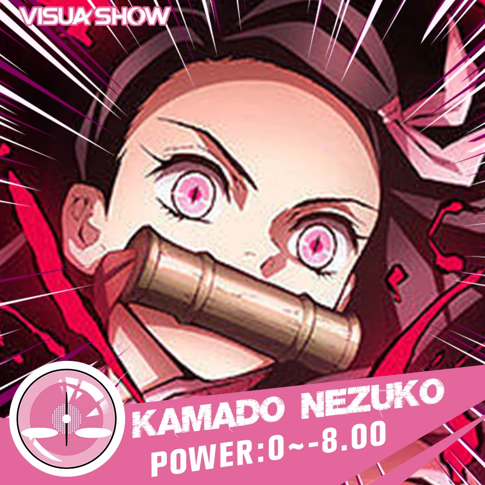 VISUASHOW 14,50mm Halbjährliche Einweg-Anime-Cosplay-Kurzsicht-Farbkontaktlinsen 2 Stück Großpupillen-Linsen für Cosplay-Partys Image