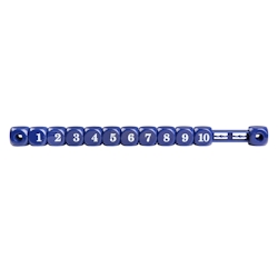Automaten Hoffmann Torzählwerk "Universal", Blau Image