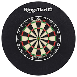 Kings Dart Dart-Set "Profi", Professional HD (Zahlenring Kunststoff), Schwarz Image