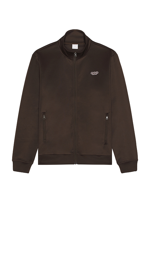 Pop Trading Company Pub Track Jacket in Brown. - size M (also in L, S, XL/1X)