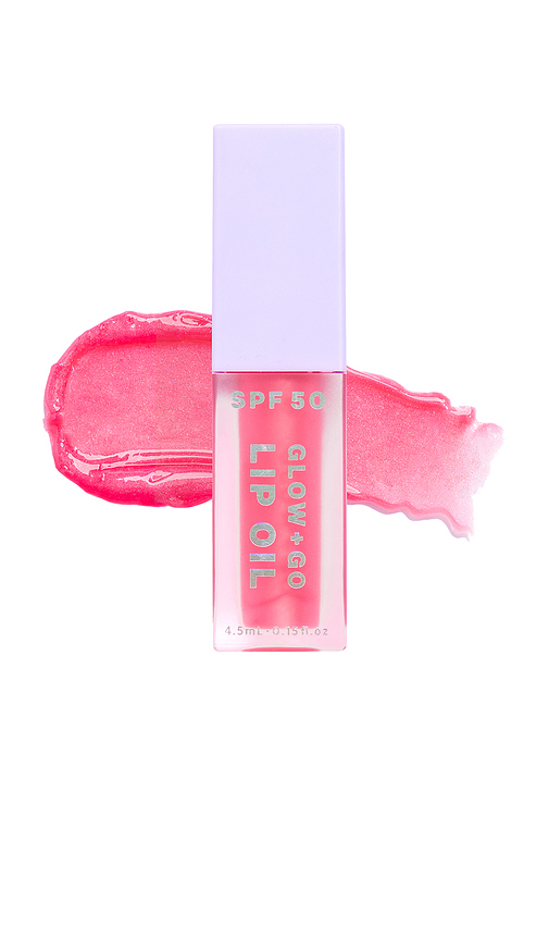 Naked Sundays SPF 50 Glow + Go Lip Oil in Watermelon.