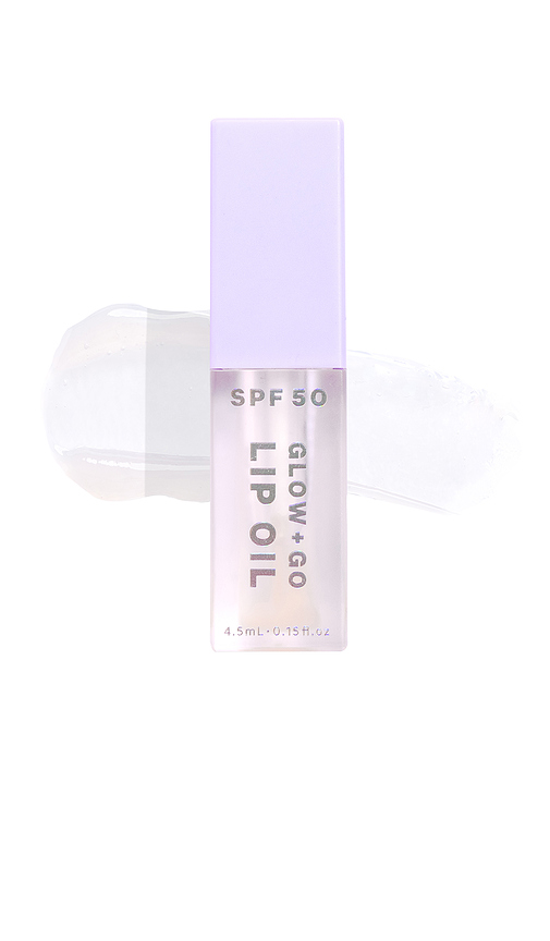 Naked Sundays SPF 50 Glow + Go Lip Oil in Coconut.