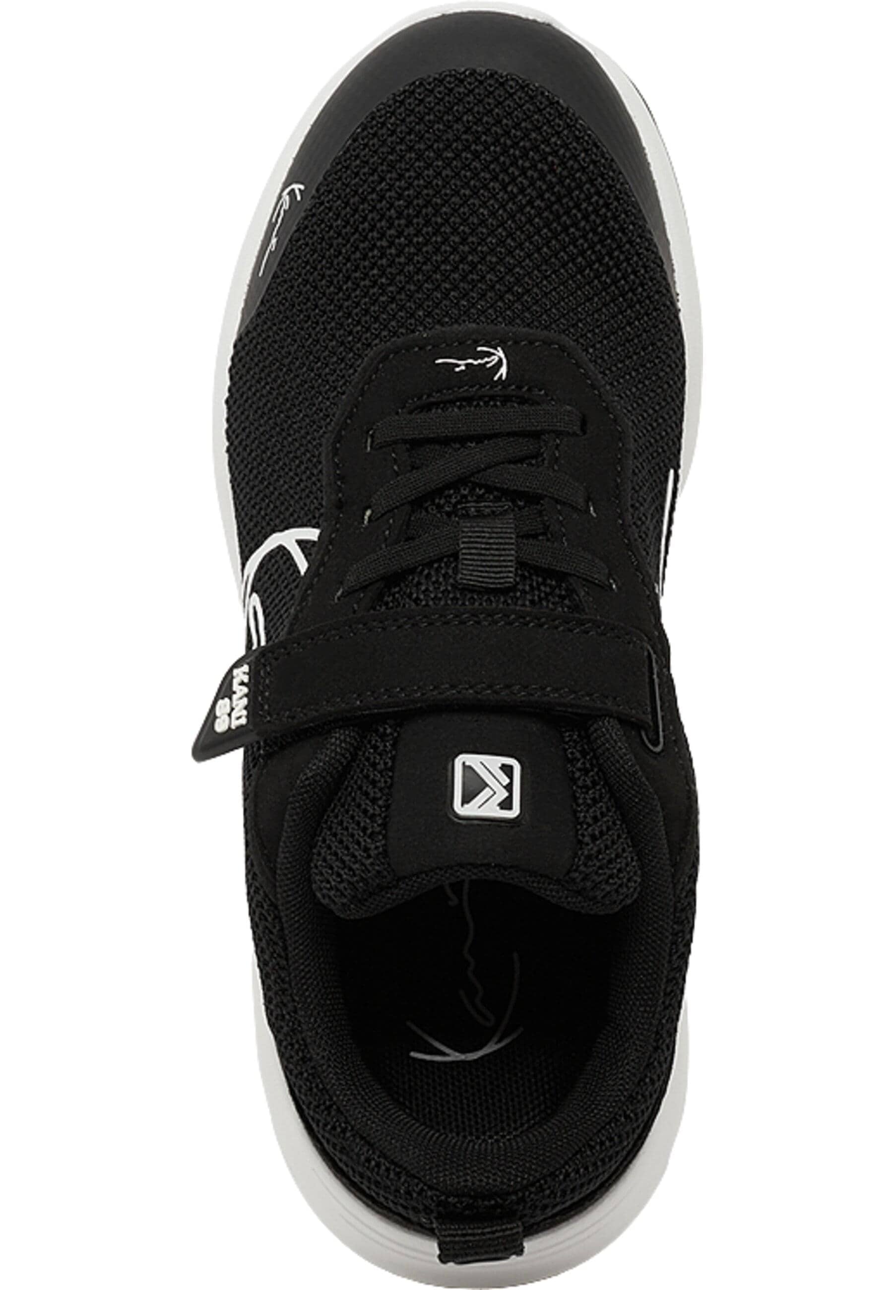 Trainingsschuh KARL KANI "Karl Kani Karl Kani Snug Runner Ps", Gr. 32, schwarz-weiß (schwarz, weiß), Schuhe Image