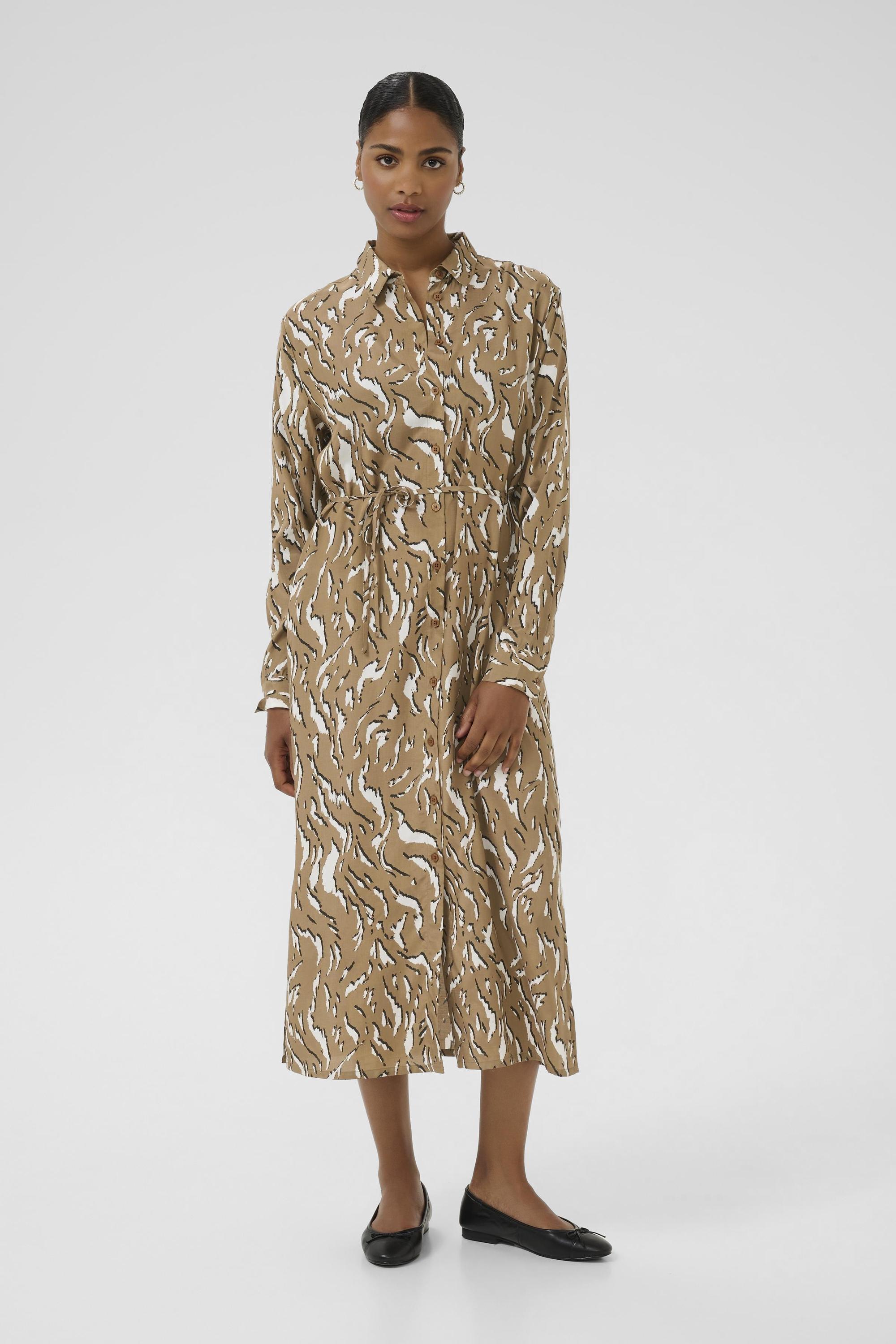 Kleid KAmille Loose fit black brown Image