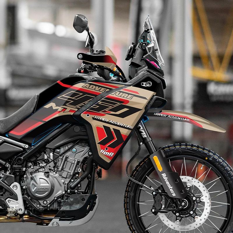 Für CFMOTO 450MT Musterdruck Aufkleber Kits Motorrad Schutz & Dekoration Verschiedene Stile Modifikationsteile Image