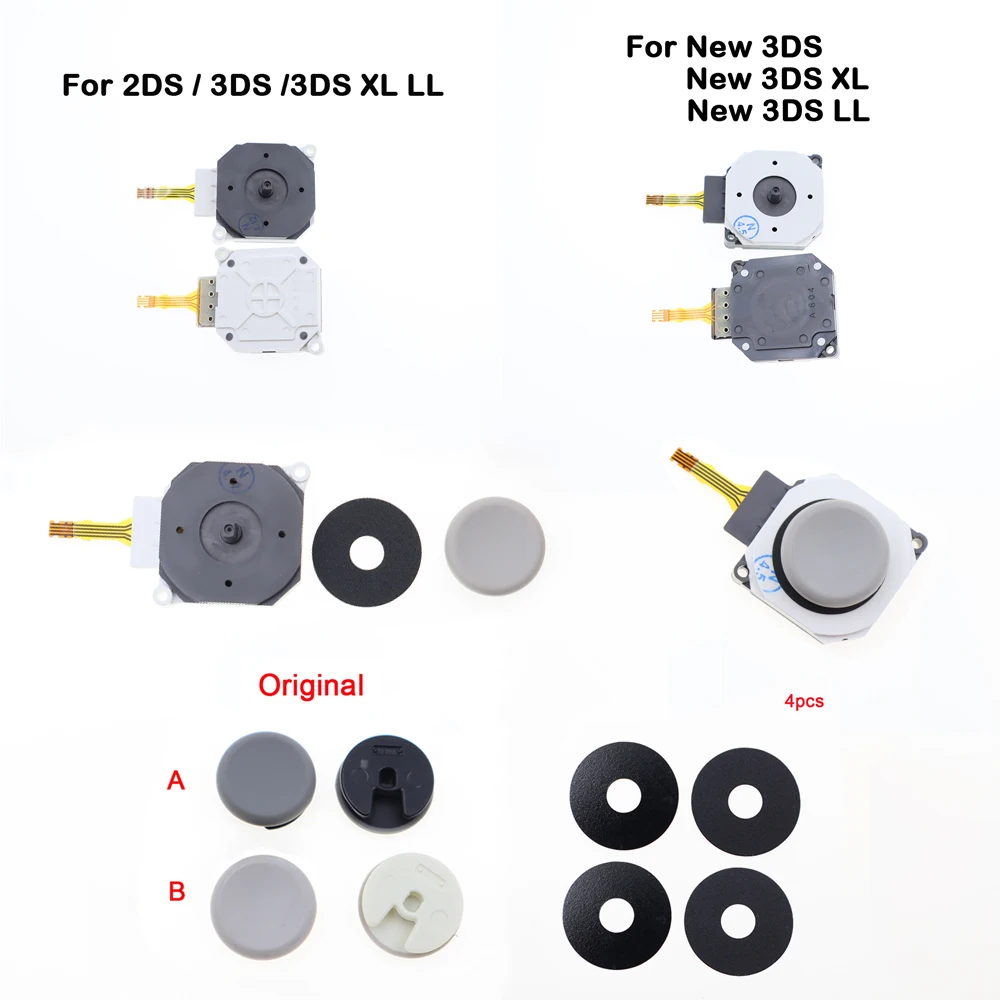 Original 3D Analog-Joystick-Modul für 2DS 3DS 3DS XL/LL NEW 3DS NEW 3DS XL/LL Controller-Zubehör