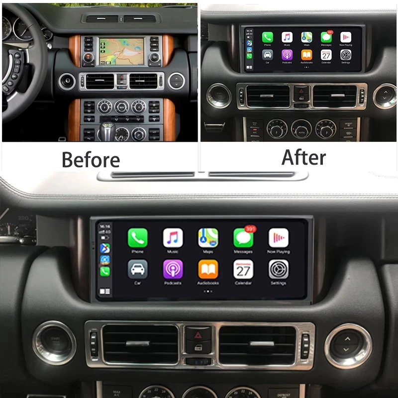 2 din Android 13,0 Für Land Rover Range Rover Vogue V8 L322 2002-2012 Auto Intelligente Multimedia-Player radio GPS Navi Kopf Einheit Image