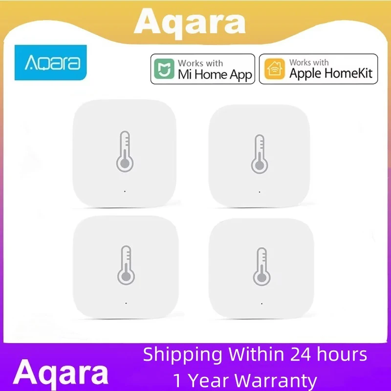 Aqara Temperatur-Feuchtigkeitssensor Zigbee Smart Air Pressure Feuchtigkeitssensor Umgebung Smart Control für Xiaomi Mi Hom Homekit Image